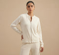 Ivory Ribbed Knit Co-ord Set